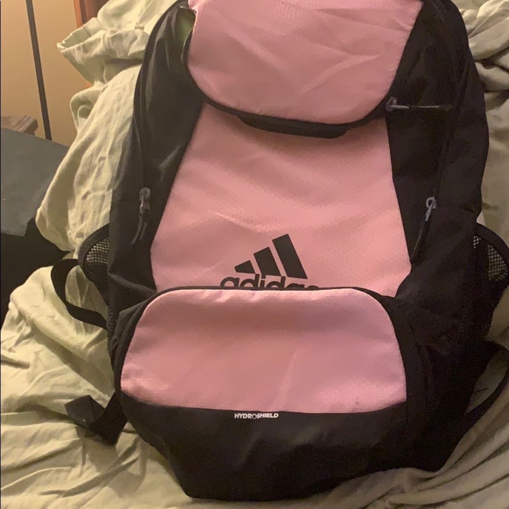 Adidas pink Stadium team backpack